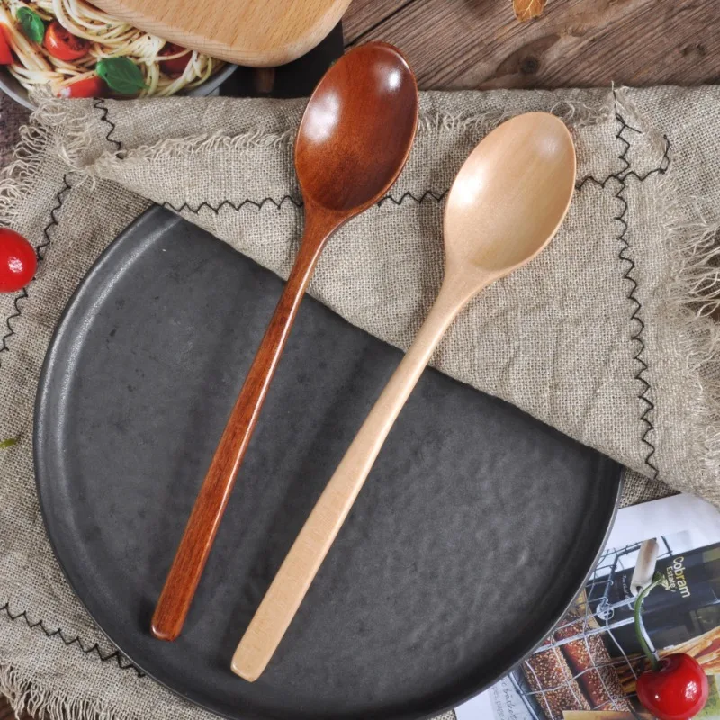 1/2Pc Wooden Spoon Tableware K - Tea Coffee Utensils recension och pris