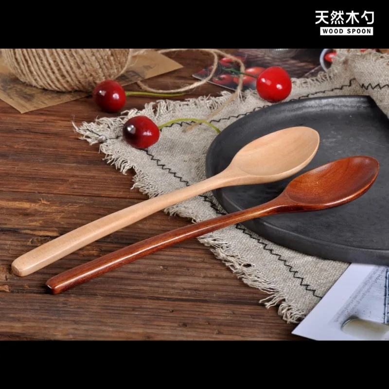 1/2Pc Wooden Spoon Tableware K - Tea Coffee Utensils recension och pris