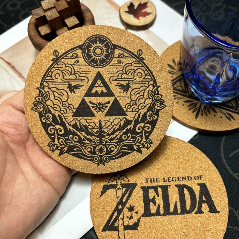 Zelda Coaster Cartoon Anime Ro - Good Coffee Tea recension och pris
