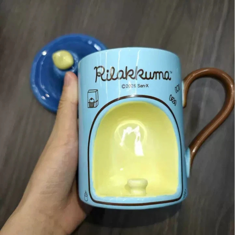 Kawaii 3D Rilakkuma Ceramic Mu - Coffee Tea Gift Set recension och pris