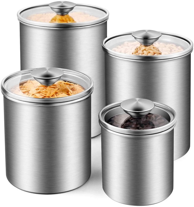 Food Storage Containers Tea Co - Coffee Tea And Sugar Canister Set recension och pris