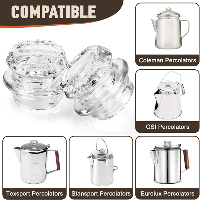 Coffee Percolator Glass Top Re - Coffee&Tea House Opinie recension och pris
