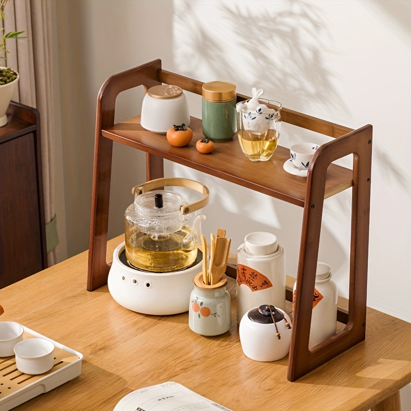 Cup Holder Storage Rack Deskto - Tea Coffee Utensils recension och pris