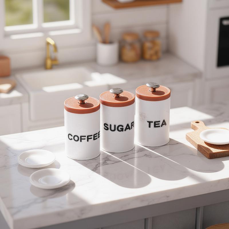 3Pcs 1/12 Dollhouse Tea Coffee - Tea Coffee Utensils recension och pris