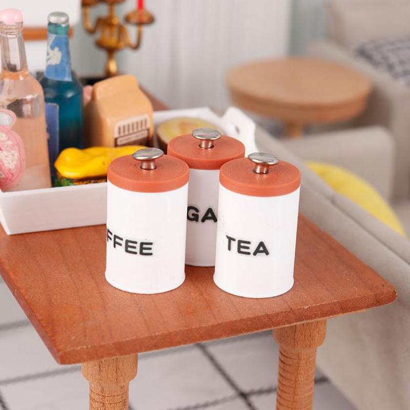 3Pcs 1/12 Dollhouse Tea Coffee - Tea Coffee Utensils recension och pris