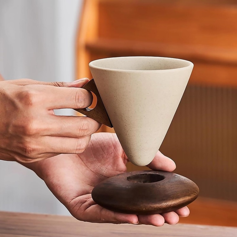 Retro Coffee Cups Heat-proof C - Tea Coffee Utensils recension och pris