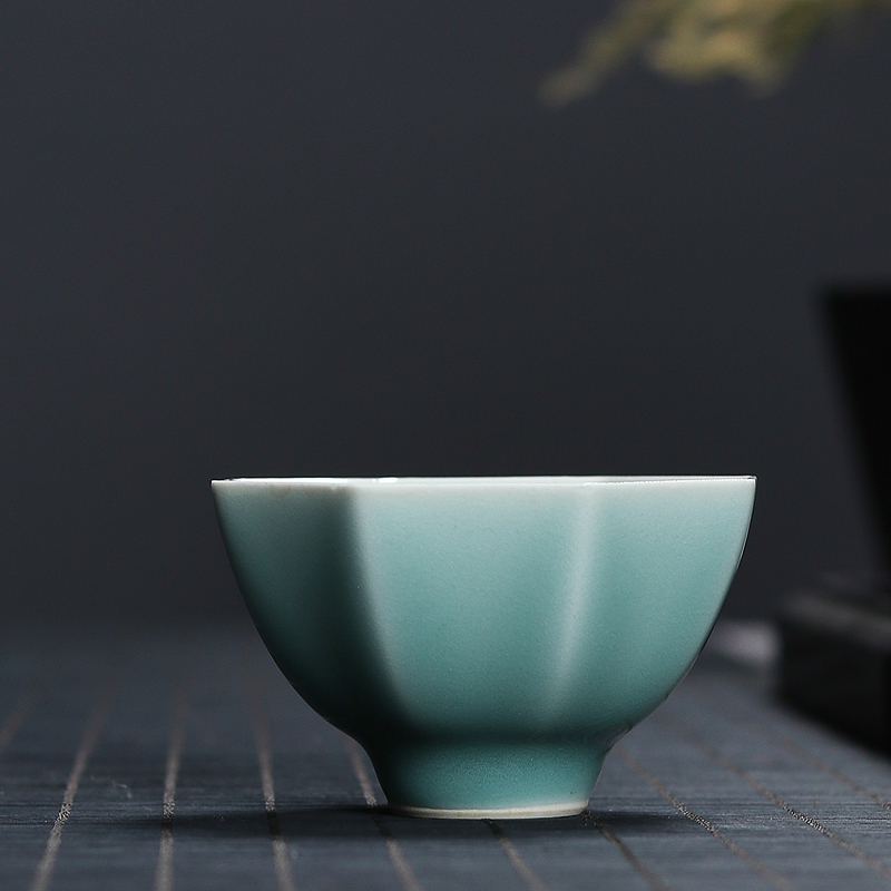 Handmade Blue Porcelain Tea Cu - Gongfu Tea Set recension och pris